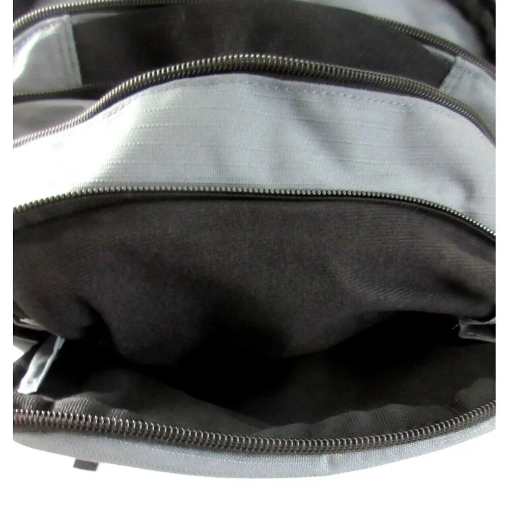 Nike Brasilia Unisex Training Backpack Travel Bag Flint Grey Black White NWT